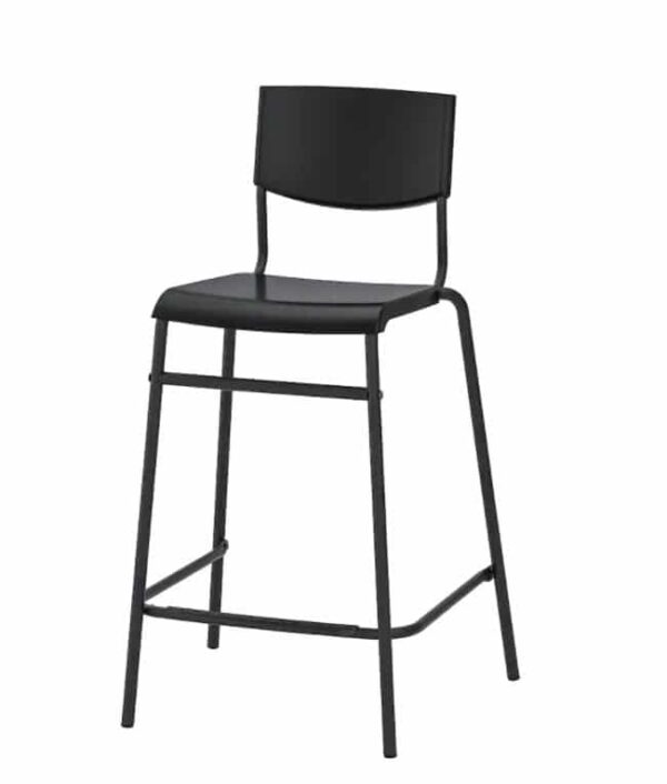 TABOURET DE BAR NOIR