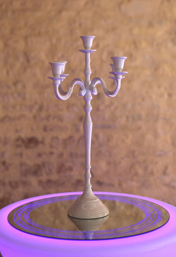 CHANDELIER BLANC
