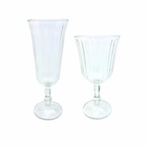VERRE A VIN ET FLÛTE VINTAGE
